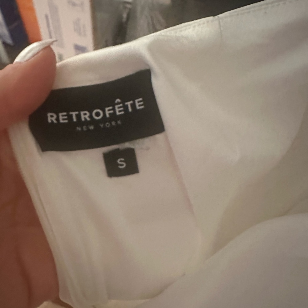 Retrofete White Dress - Picture 5 of 6